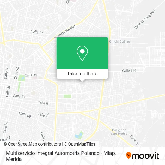 Multiservicio Integral Automotriz Polanco - Miap map