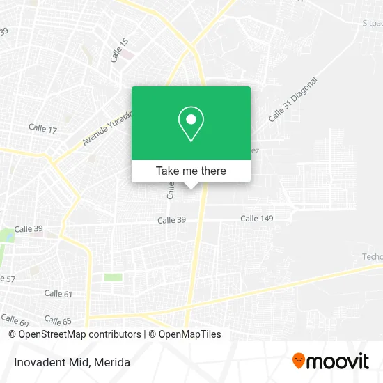 Inovadent Mid map