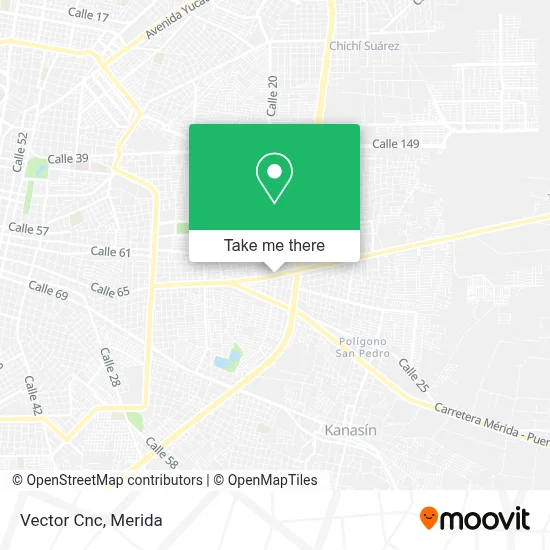 Vector Cnc map