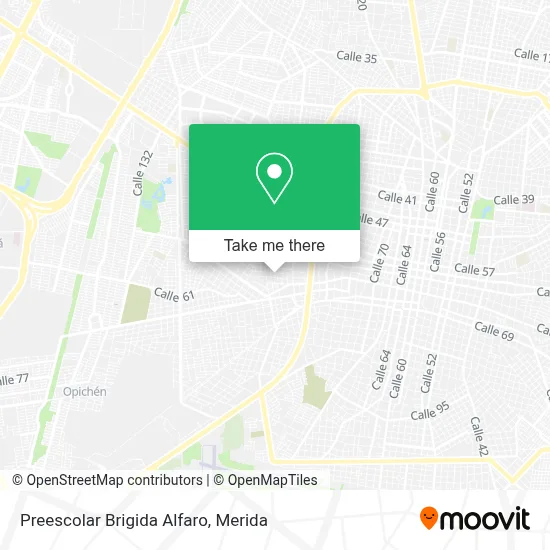 Preescolar Brigida Alfaro map