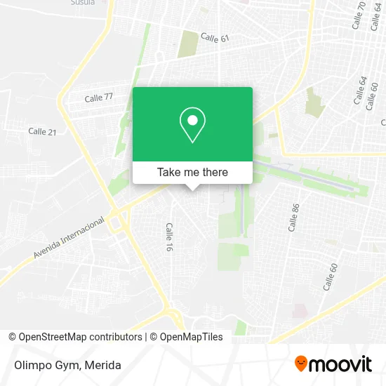 Olimpo Gym map