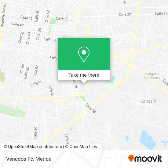Venados Fc map