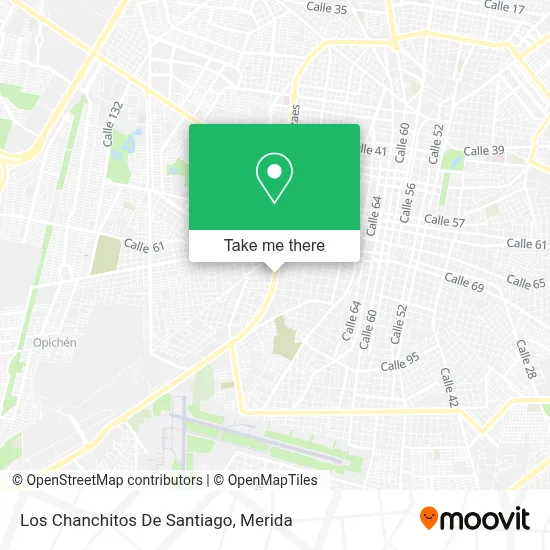 Los Chanchitos De Santiago map