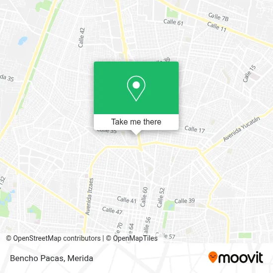 Bencho Pacas map