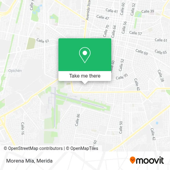 Morena Mía map