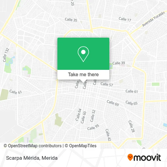 Scarpa Mérida map