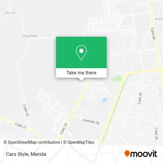 Cars Style map