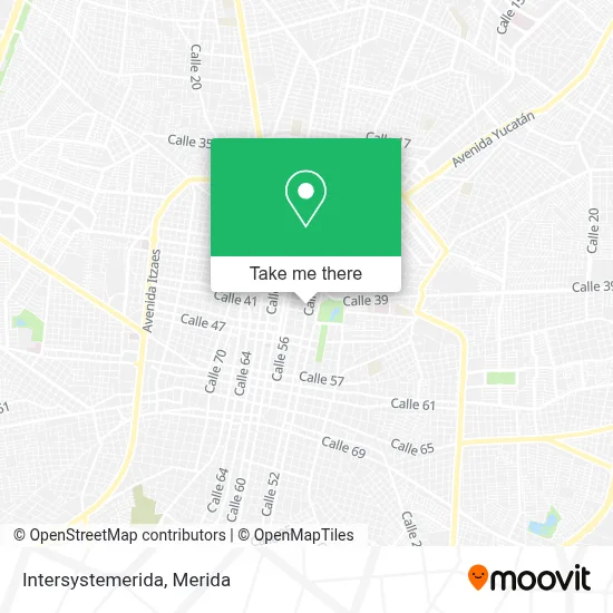 Intersystemerida map