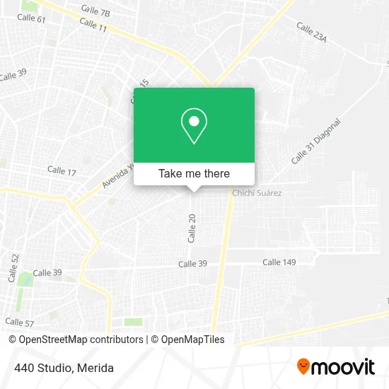 440 Studio map