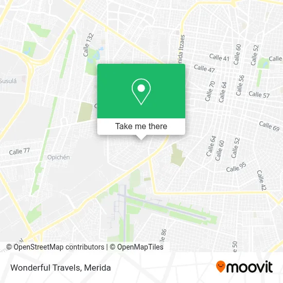 Wonderful Travels map