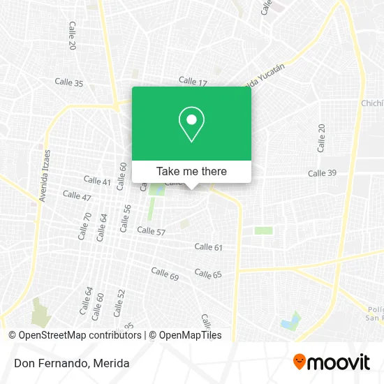Don Fernando map