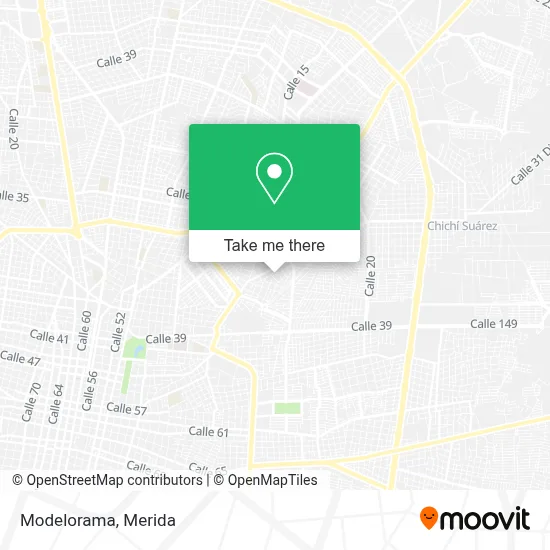 Modelorama map