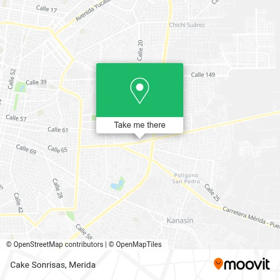 Cake Sonrisas map