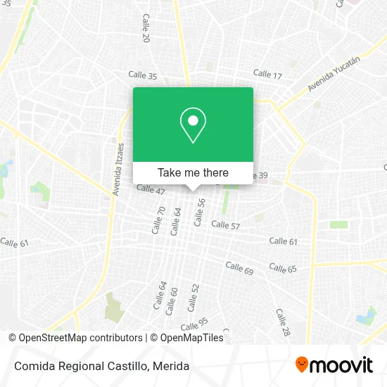 Comida Regional Castillo map