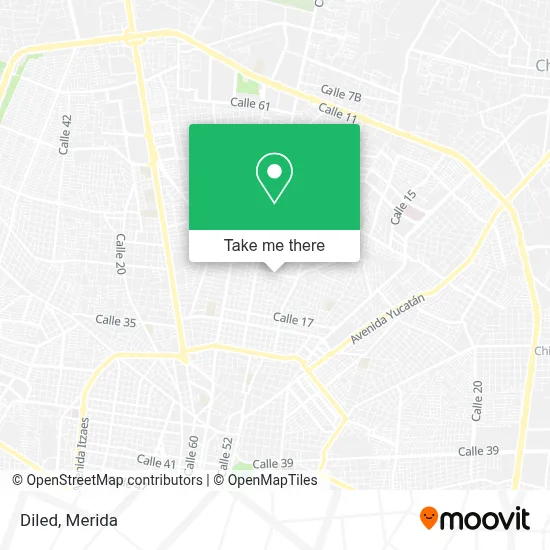 Diled map