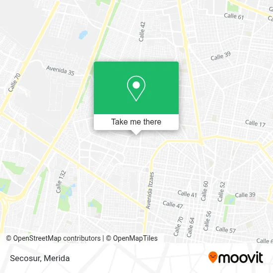 Secosur map