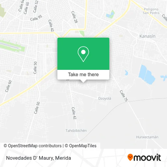 Novedades D' Maury map