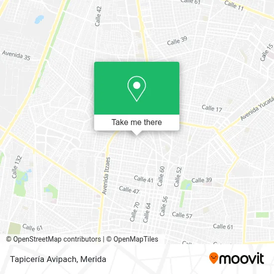 Tapicería Avipach map