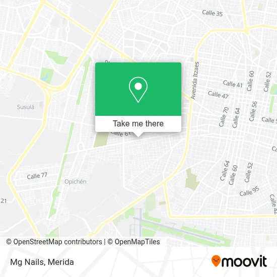 Mg Nails map