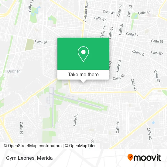 Gym Leones map
