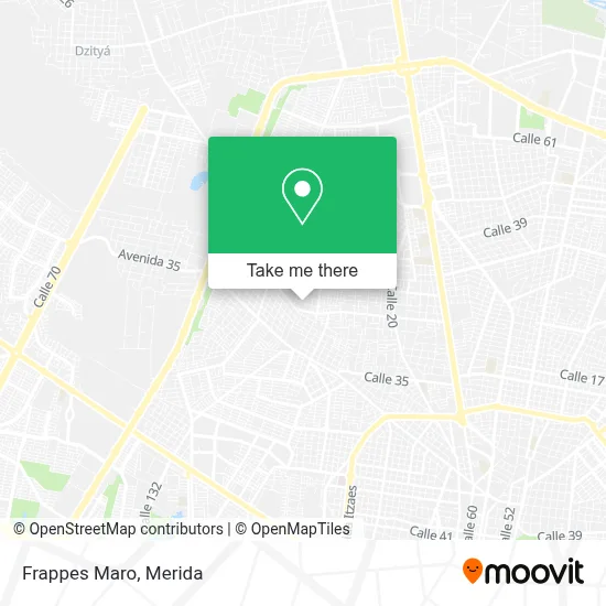 Frappes Maro map