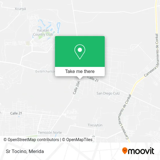 Sr Tocino map