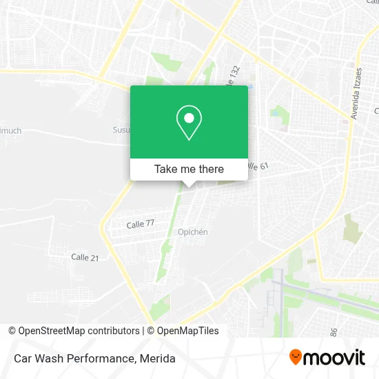 Car Wash Performance map