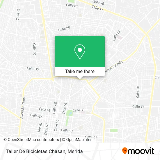 Taller De Bicicletas Chasan map