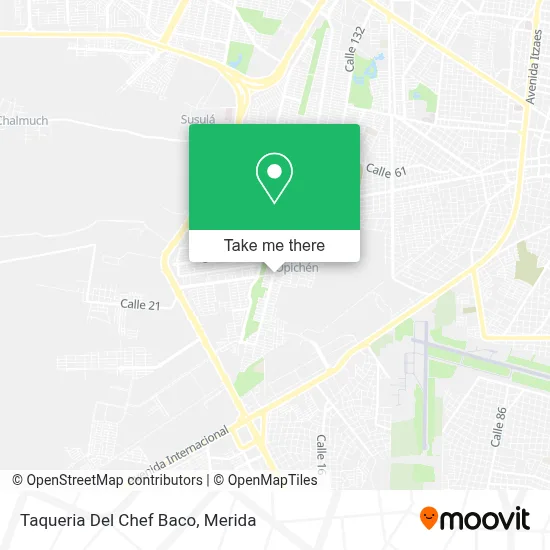 Taqueria Del Chef Baco map