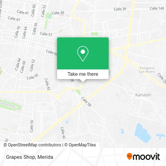 Grapes Shop map
