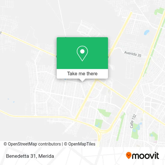 Benedetta 31 map