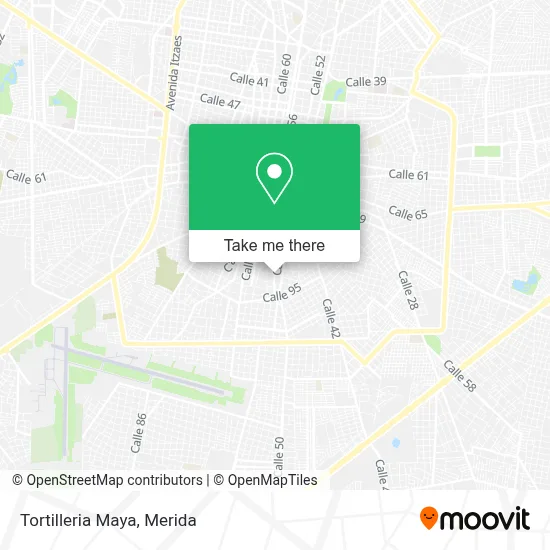 Tortilleria Maya map