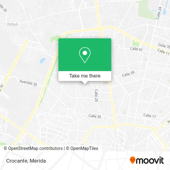 Crocante map