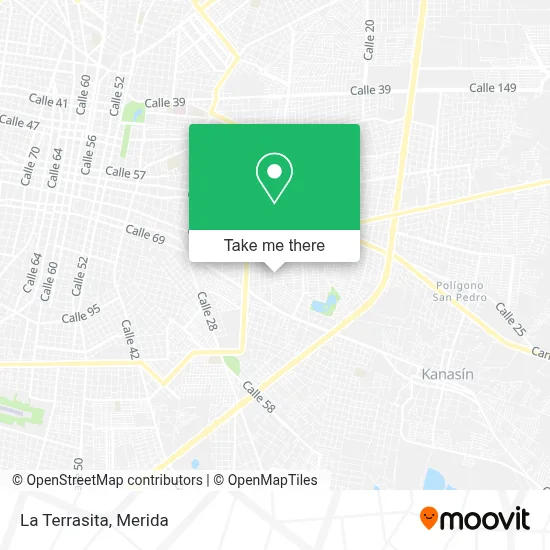 La Terrasita map