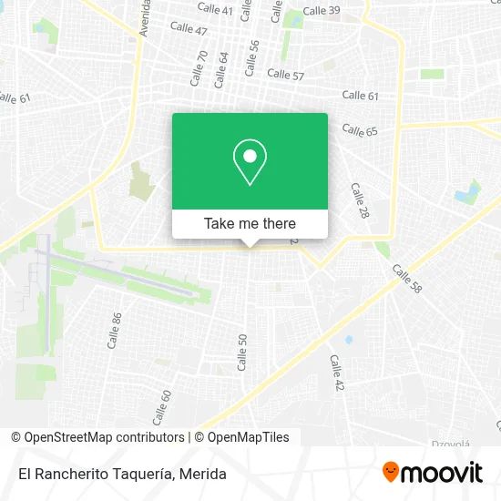 El Rancherito Taquería map