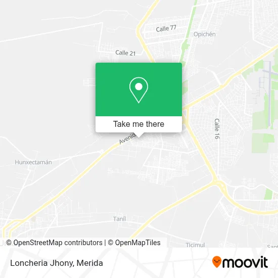 Loncheria Jhony map