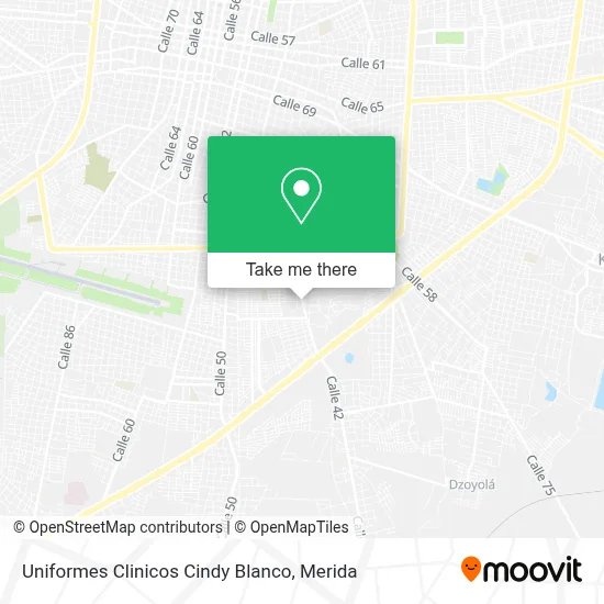 Uniformes Clinicos Cindy Blanco map