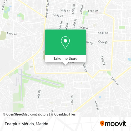 Enerplus Mérida map