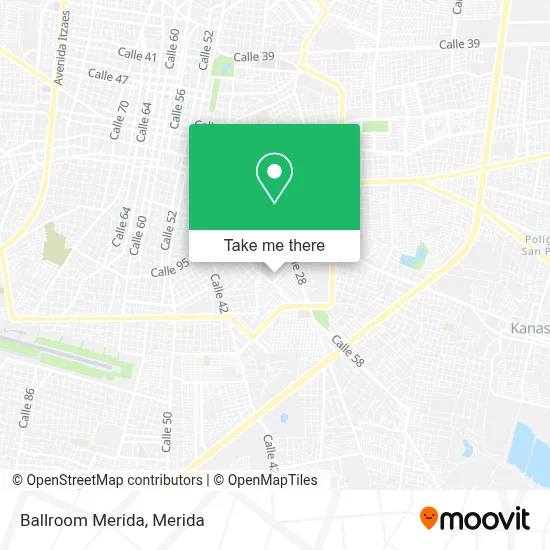 Ballroom Merida map