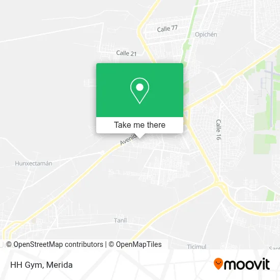 Hh Gym map