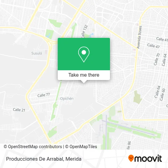 Producciones De Arrabal map