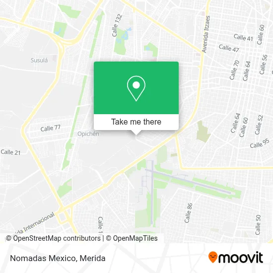 Nomadas Mexico map
