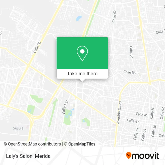 Laly's Salon map