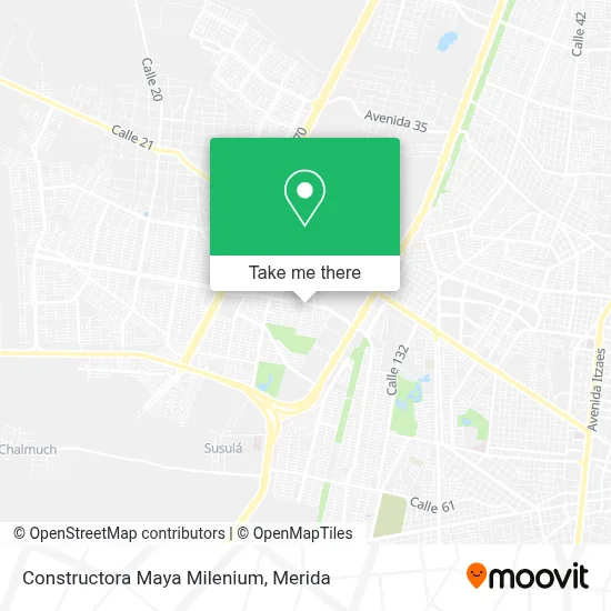 Constructora Maya Milenium map