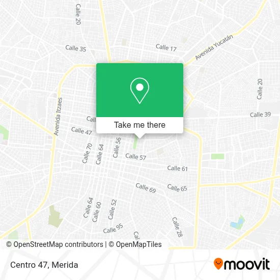 Centro 47 map