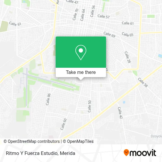Ritmo Y Fuerza Estudio map