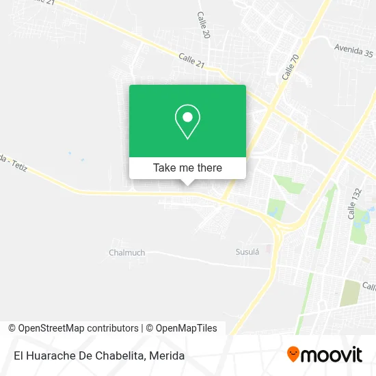 El Huarache De Chabelita map