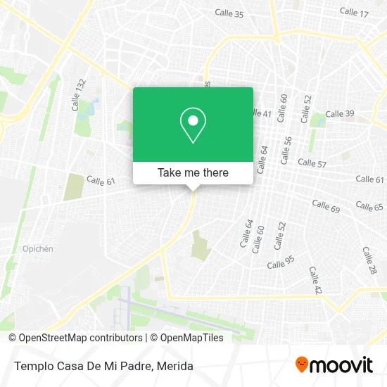 Templo Casa De Mi Padre map