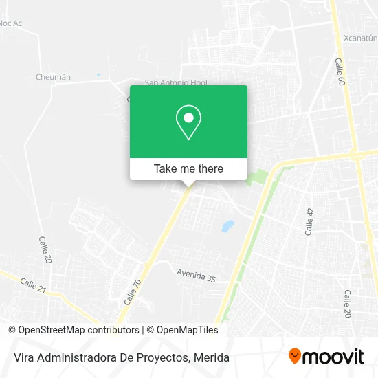 Vira Administradora De Proyectos map