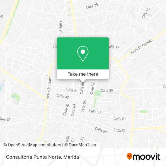 Consultoría Punta Norte map